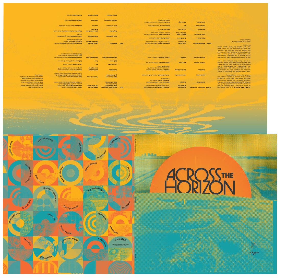 Across the Horizon Volume Two gatefold LP artwork
